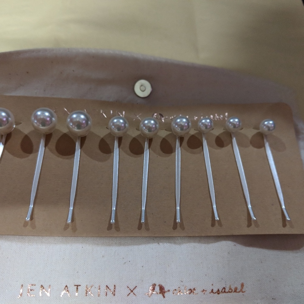 Chloe and Isabel Pearl Hairpin Set